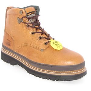 BOOTS SAFETY TAN SZ-14