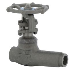 1" FORGED STEEL GATE VALVE EXTENDED BODY 800# WB SC/BW