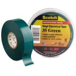 TAPE ELEC GREEN 3/4"X66' PROFESSIONAL GRADE