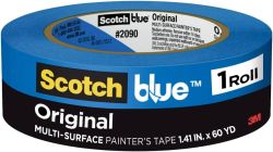TAPE PAINT 1.41"X60YD BLUE 3M-2090-36NC