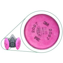 FILTER W/ORGANIC VAP RELF