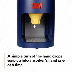 DISPENSER EARPLUG 3M BLUE ONE TOUCH