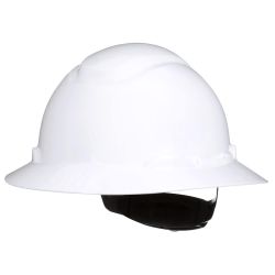 HARDHAT FULL BRIM WHITE