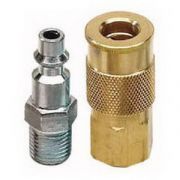 COUPLER & PLUG 1/4 F & M