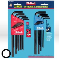 ALLEN KEY SET 22PC SAE/ME