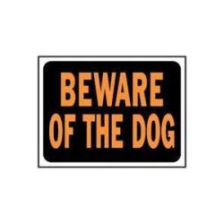 SIGN BEWARE OF DOG