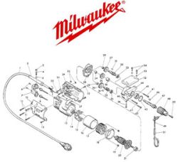 HALF HANDLE LEFT 6175 CS 31440020 F 14 CHOPSAW