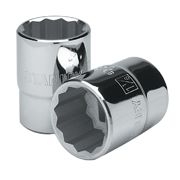 SOCKET STD 12P 1/2DRx1/2"