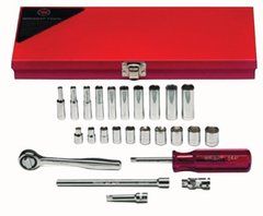 SKT SET MM 1/4 DR 23 PCS
