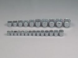 SOCKET 3/4DR 19-60MM 24PC