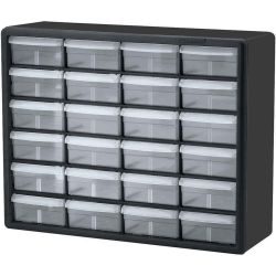 CABIN PLAST 24PC DRAW BLK