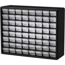 CABIN PLAST 64PC DRAW BLK