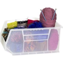 BIN STACK CLR 14.7X8.2X7