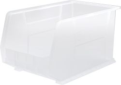 BIN STACK CLR 23.8X8.25X7