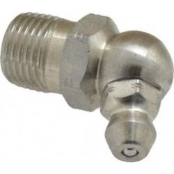 ALEMITE 1922-S NON-CORROSIVE FITTING, 67 1/2 DEGREE ANGLE, STAINLESS STEEL, 1/8