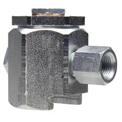 ALEMITE 304300-A BUTTON HEAD COUPLER, GIANT PULL-ON TYPE, USE WITH STANDARD OR GIANT BUTTON HEAD FITTINGS, 1/8" FEMALE NPTF