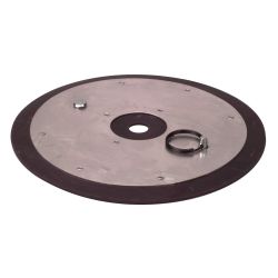 ALEMITE 337665 FOLLOWER PLATE, USE WITH 35 LB PAIL, GREASE, AND 9911 SERIES (RAM) PUMPS, 1-1/8" TUBE OD