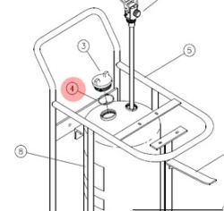O-RING FILL CAPP 125CG & 250