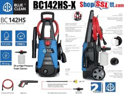 PRESSURE WASHER ELECTRIC 1.7GPM 1700PSI 11A 1300W +FOAM CANNON