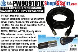 HOSE EXTENSION PRESSURE WASHER  1/4