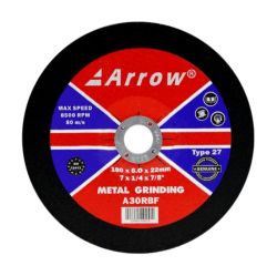 DISC 7" X 1/4" X 7/8" GRINDING 8500 MAX RPM