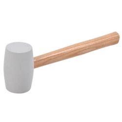 MALLET RUBBER WHITE 16OZ