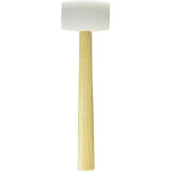MALLET RUBBER WHITE 16OZ