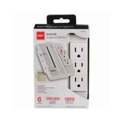 SURGE PROTECTOR FLAT SWIV