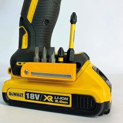 HOLDER BIT 2PK YEL DW20