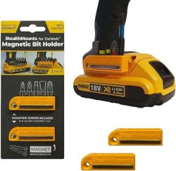 HOLDER BIT 2PK YEL DW20