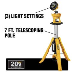 LIGHT TRIPOD LED 3000L20V 