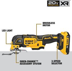 TOOL OSCIL 20V MAX 2A3SPD