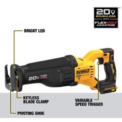 SAW RECIP 20V FLEXVOLT BRUSHLESS