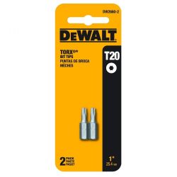 BIT TORX PWR DR T20 1"2PK