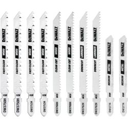 BLADE JIGSAW SET 10PC W/ CASE