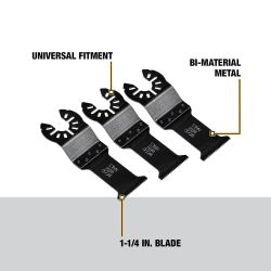 BLADE NAILS OSCILLAT 3PK
