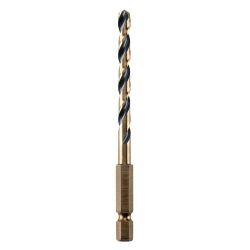 BIT DRILL IMP HSS 13/64" 1/4 HEX SHANK BLK & GOLD
