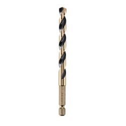 BIT DRILL IMP HSS 5/16" 1/4 HEX SHANK BLK & GOLD