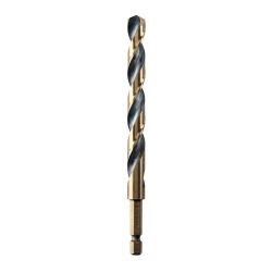 BIT DRILL IMP HSS 13/32" 1/4 HEX SHANK BLK & GOLD
