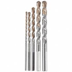 BIT DRILL SET 5PC MULTI MATERIAL 1/8 3/16