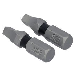 BIT IMP SQ3 1"X1/4" 2PK
