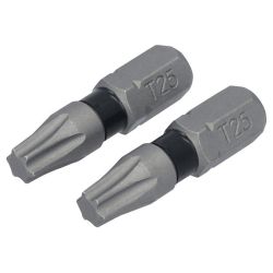 BIT IMP T25 1"X 1/4" 2PK