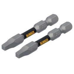 BIT IMP SQ3 2"X1/4" 2PK