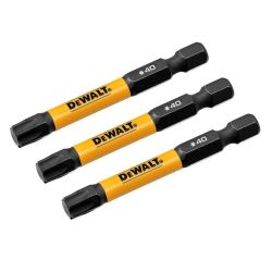 BIT IMP T40 2.25X1/4" 3PK