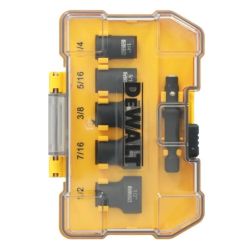 NUT DRIVER SET STL BLK 5P