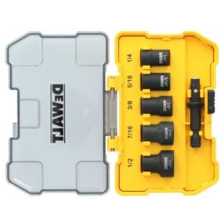 NUT DRIVER SET STL BLK 5P