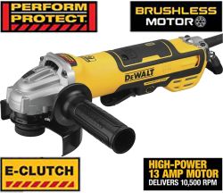 GRINDER 5"PADDLE BRUSHLESS 13A 1800W KICKBACKBRAKE ECLUTCH