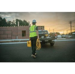 CORD EXT 100' 12/3 YELLOW DXEC17443100