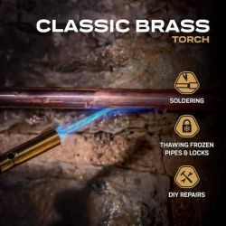 TORCH MANUAL BRASS UL2317 BE-UL2317