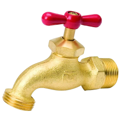 BIBB HOSE HD 3/4" BRASS